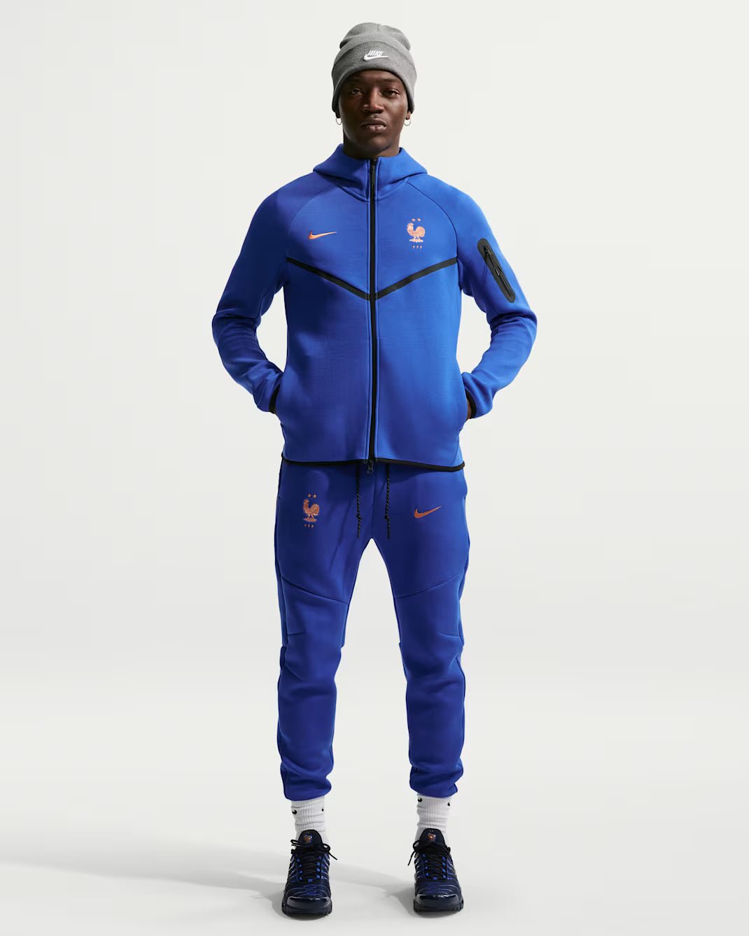 FFF Tech Fleece Windrunner Sweat à capuche et zip Nike Football - CitySportFrance